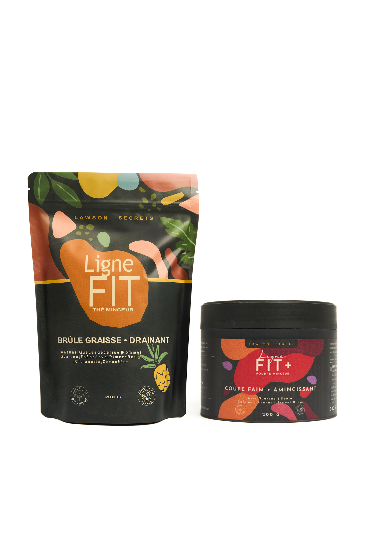 Pack minceur - Poudre coupe faim et Thé  amincissant